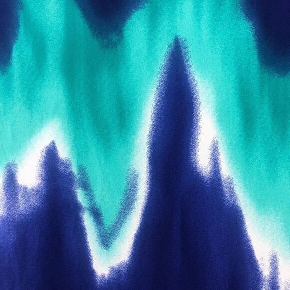 BIANCA Nygard Twist Knot Multi Blue Printed Stretch Maxi Dress Size S - Picture 4 of 5